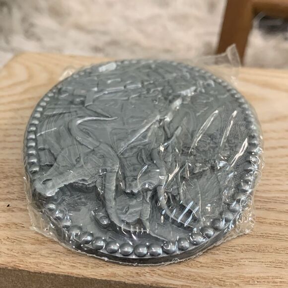 ZEE Series Longhorn Cattle Drive Metal Belt Buckle - Picture 13 of 13